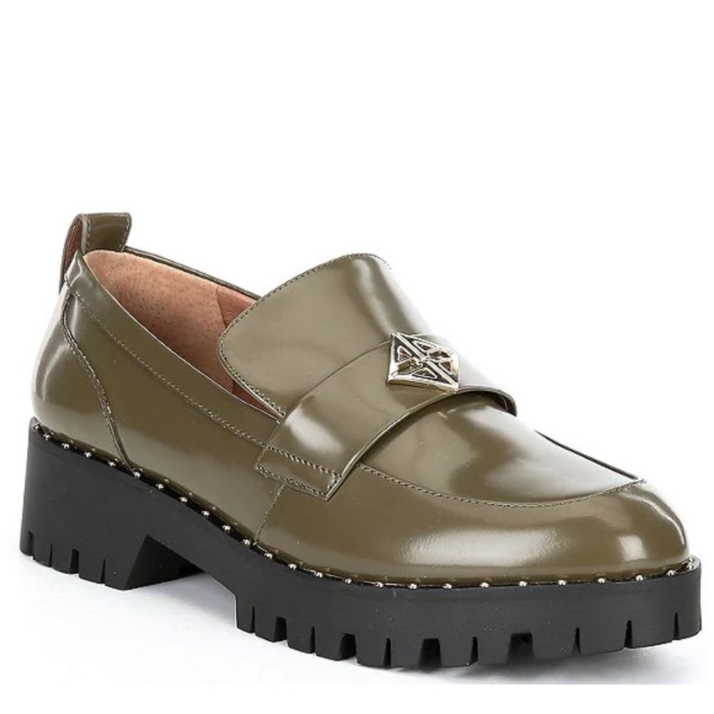 Antonio Melani Arrllo Leather Lug Sole Loafers